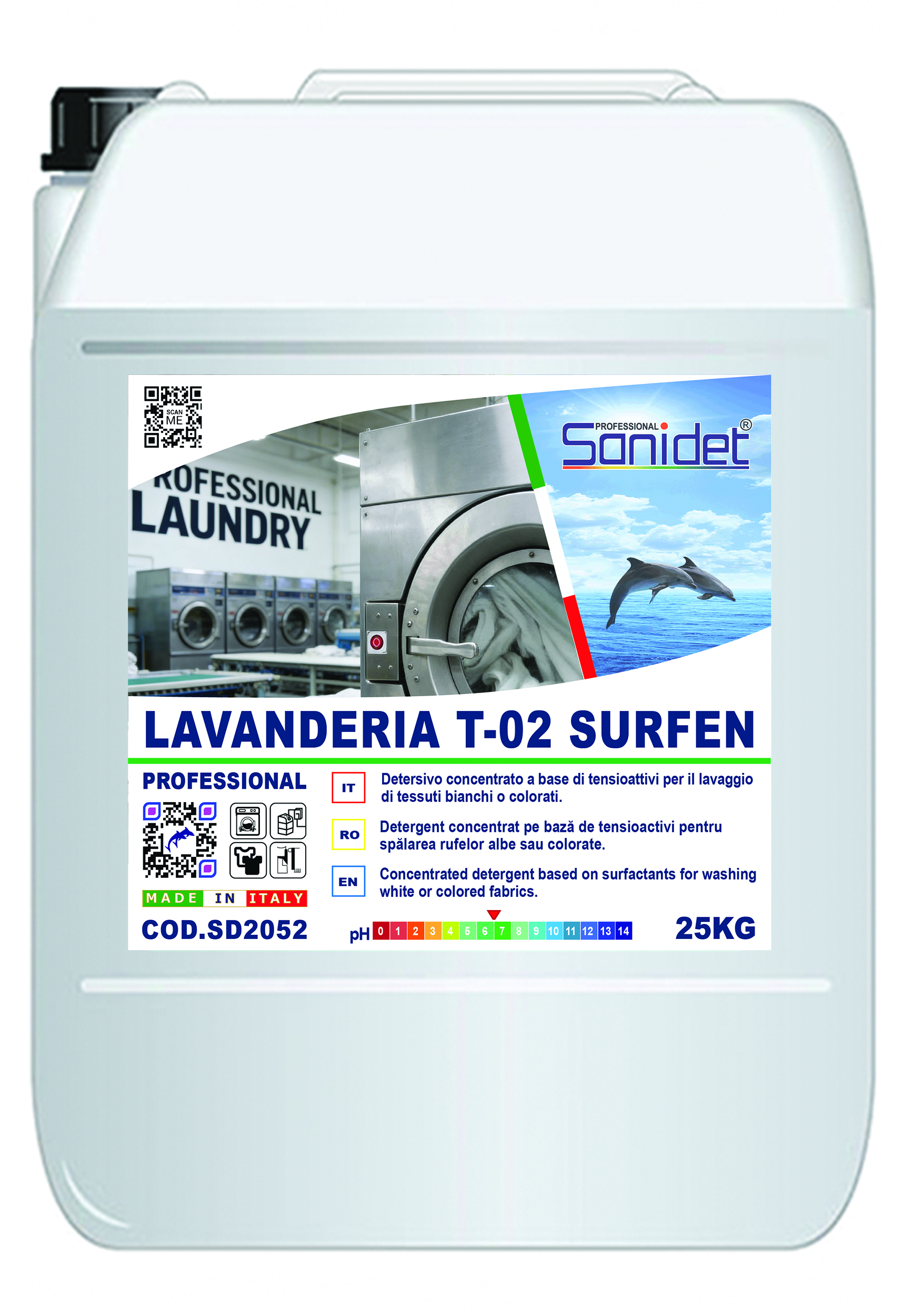 LAVANDERIA T-02 SURFEN - 25 KG